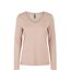 T-Shirt rose femme pieces pckamala - s-1