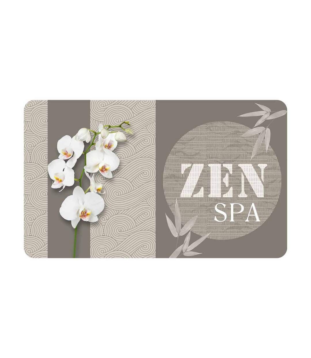 Tapis Déco Imprimé Spazen 45x75cm Taupe-1