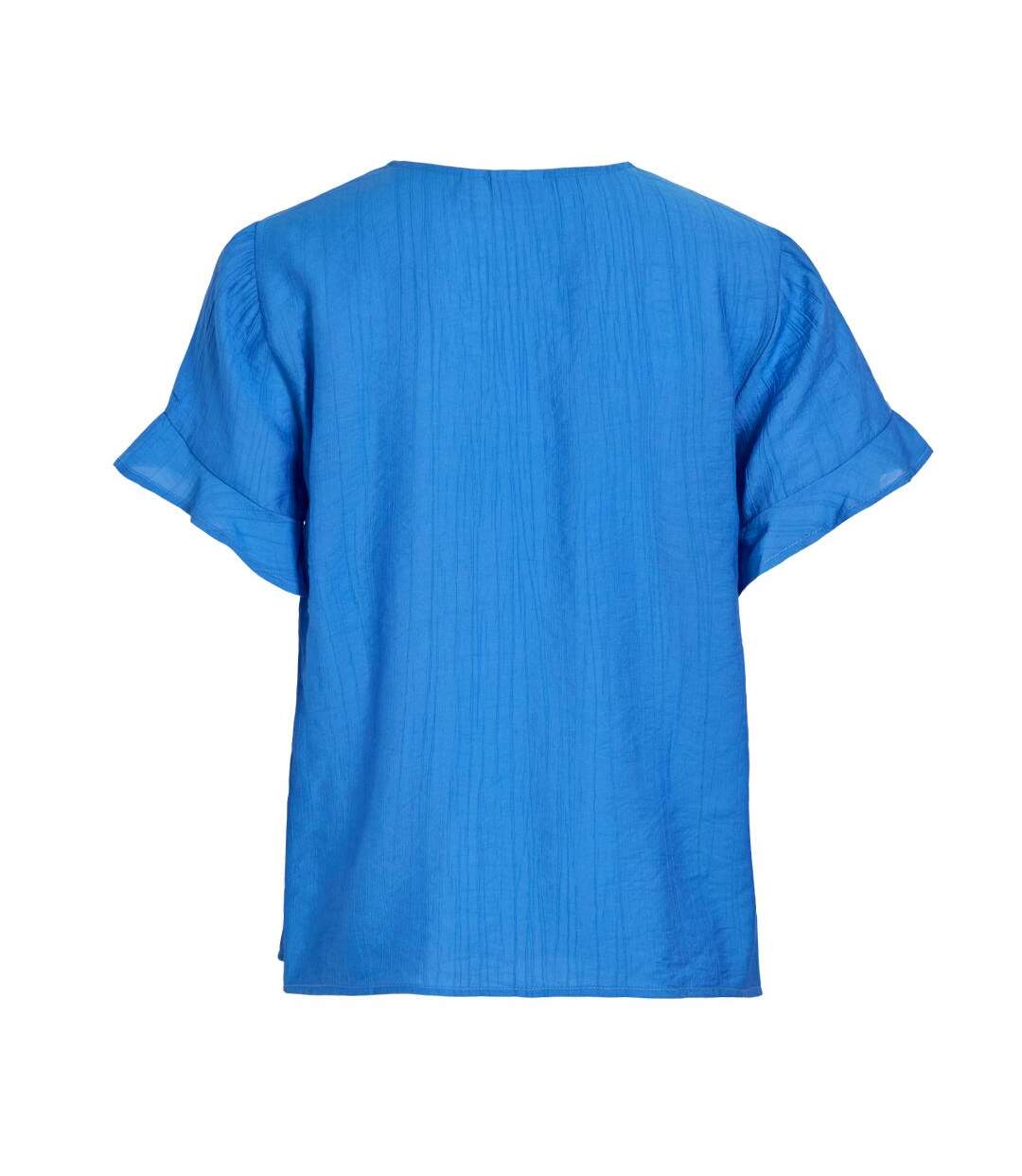 T-Shirt bleu femme  vila bavina nipi-2