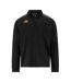Sweat 1/4 de zip noir homme kappa gassolo-1