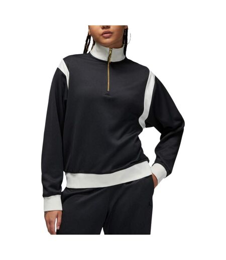 Sweat Noir/Blanc Femme Nike Suit - L