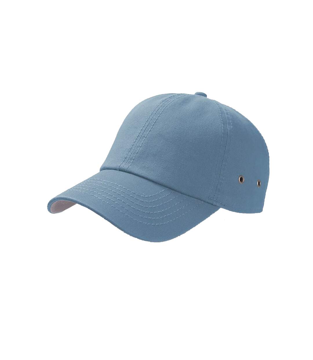 Casquette 6 panneaux action mixte bleu clair Atlantis-1