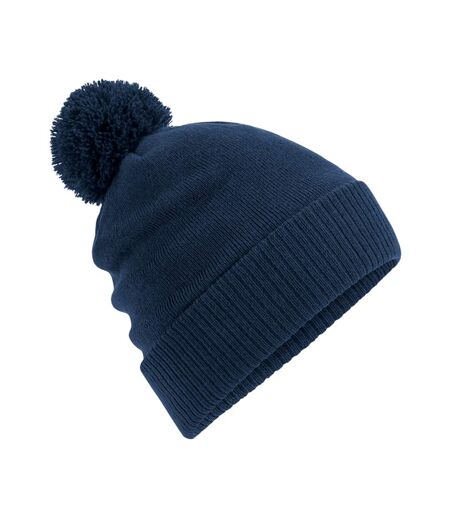 Bonnet Snowstar Bleu Marine Français Beechfield