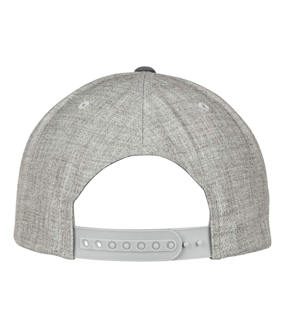 Casquette ajustable flexfit adulte gris / gris foncé Yupoong-2