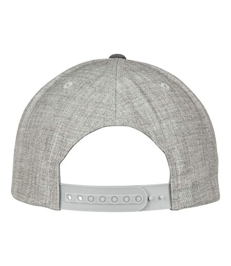 Casquette ajustable flexfit adulte gris / gris foncé Yupoong