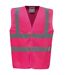 Gilet Haute Visibilité Adulte Rose Yoko-1