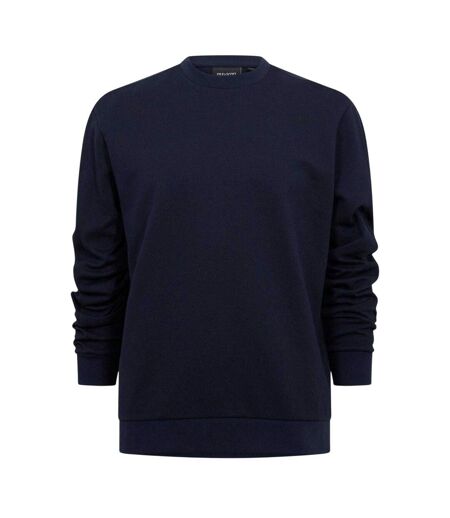 Sweat Uni Col Ras-du-cou Homme Bleu Marine Lyle & Scott
