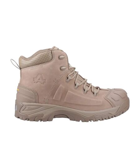 Mens As36c Leather Safety Boots Stone Amblers