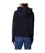 Sweat À Capuche Motif/style Logo Brodé Femme Bleu Marine Tommy Hilfiger-2