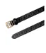 Ceinture noire femme calvin klein jeans emblem lv04f7048g-2