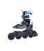 Patins À Roulettes Alignées Enfant 30-32 Fr Blanc Noir Bleu Tempish-3