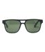 Mens Matte Sunglasses One Size Black Green Calvin Klein-1
