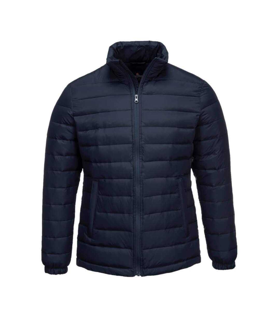 Womens/ladies aspen baffled padded jacket navy Portwest-1