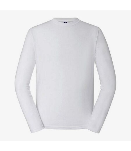 Russell Mens Classic Long-Sleeved T-Shirt (White) - UTRW8777