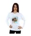 Disney Moana And Maui Wave Sweatshirt Womens/Ladies (Blanc) - UTBI29537-2