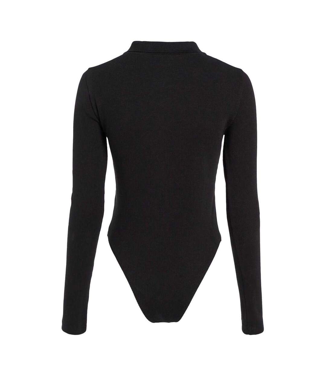 Body Manches Longues Motif/style Étiquette Femme Noir Calvin Klein-3