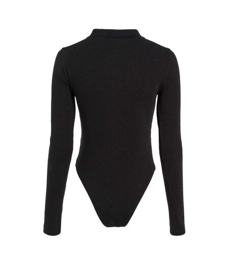 Body Manches Longues Motif/style Étiquette Femme Noir Calvin Klein