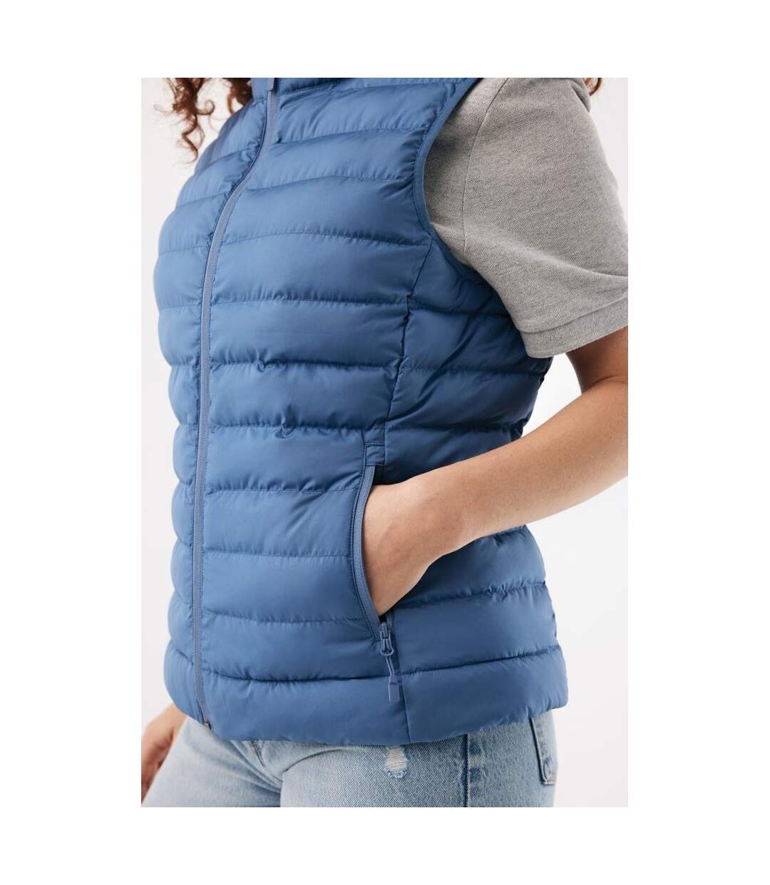Veste Sans Manches Meru Femme Bleu Iqoniq-3