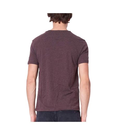 T-shirt marron homme tommy hilfiger tjm x slim jaspe