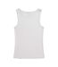 Animal Womens/Ladies Ribbed Natural Tank Top (White) - UTMW2961