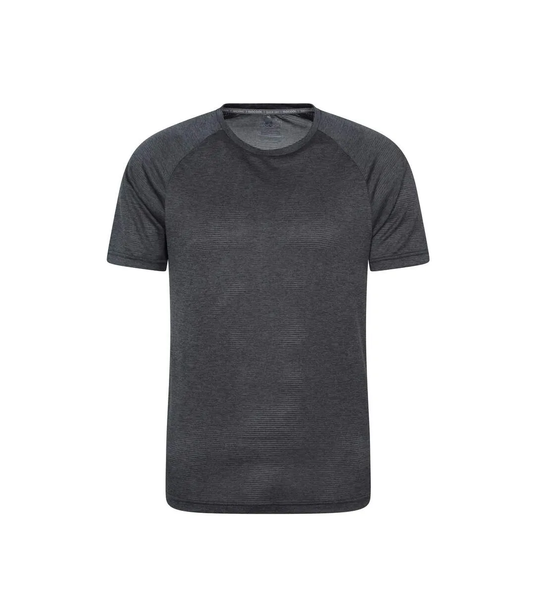 T-shirt Manches Courtes Pulse Homme Gris Foncé Mountain Warehouse-1