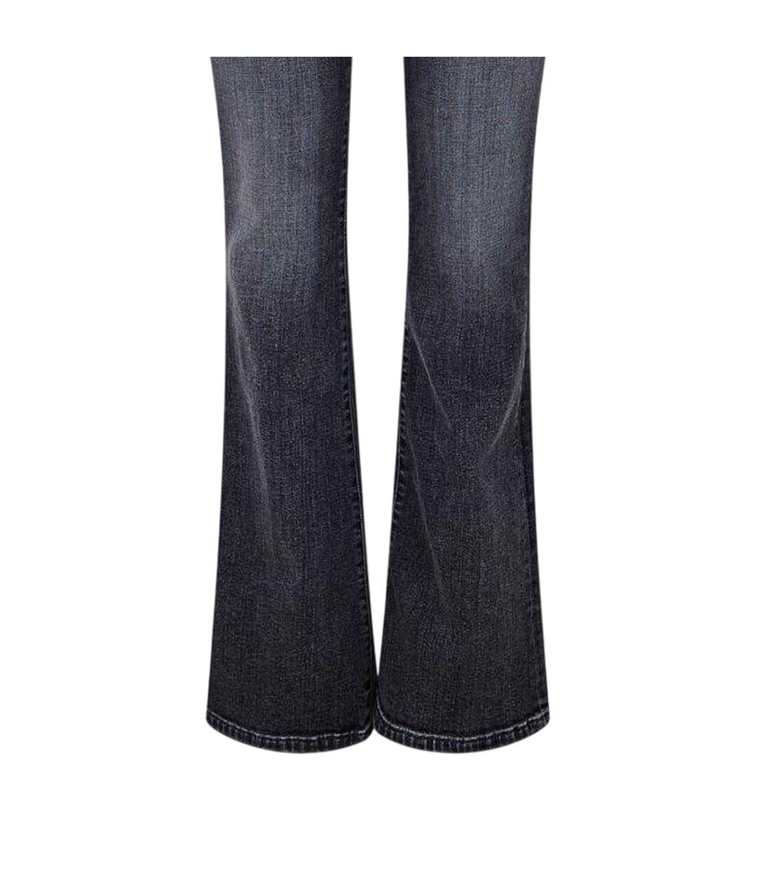Jean 1969 D-ebbey Bootcut Et Évasé Femme Noir Délavé Diesel-3