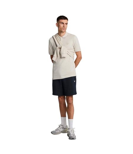 Polo Motif/style Aigle Tonal Homme Beige Lyle & Scott