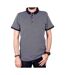 Polo Gris/Marine Homme Teddy Smith Lionel - S