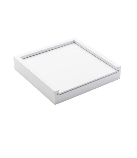 Deluxe noughts & crosses game 2.7cm x 14.4cm x 14.4cm white XD Collection