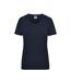 T-shirt Travail Femme Bleu Marine James And Nicholson-1