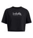 T-shirt Femme Noir Under Armour-1