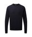 Premier Mens Knitted Cotton Crew Neck Sweatshirt ()