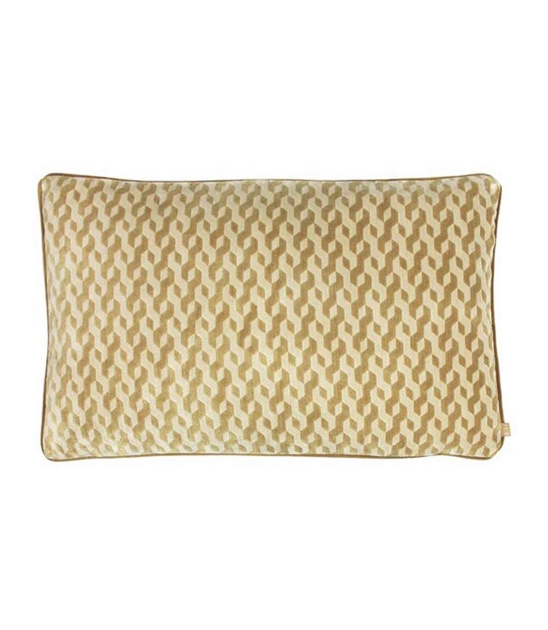 Dione geometric cushion cover one size antique gold Kai-1