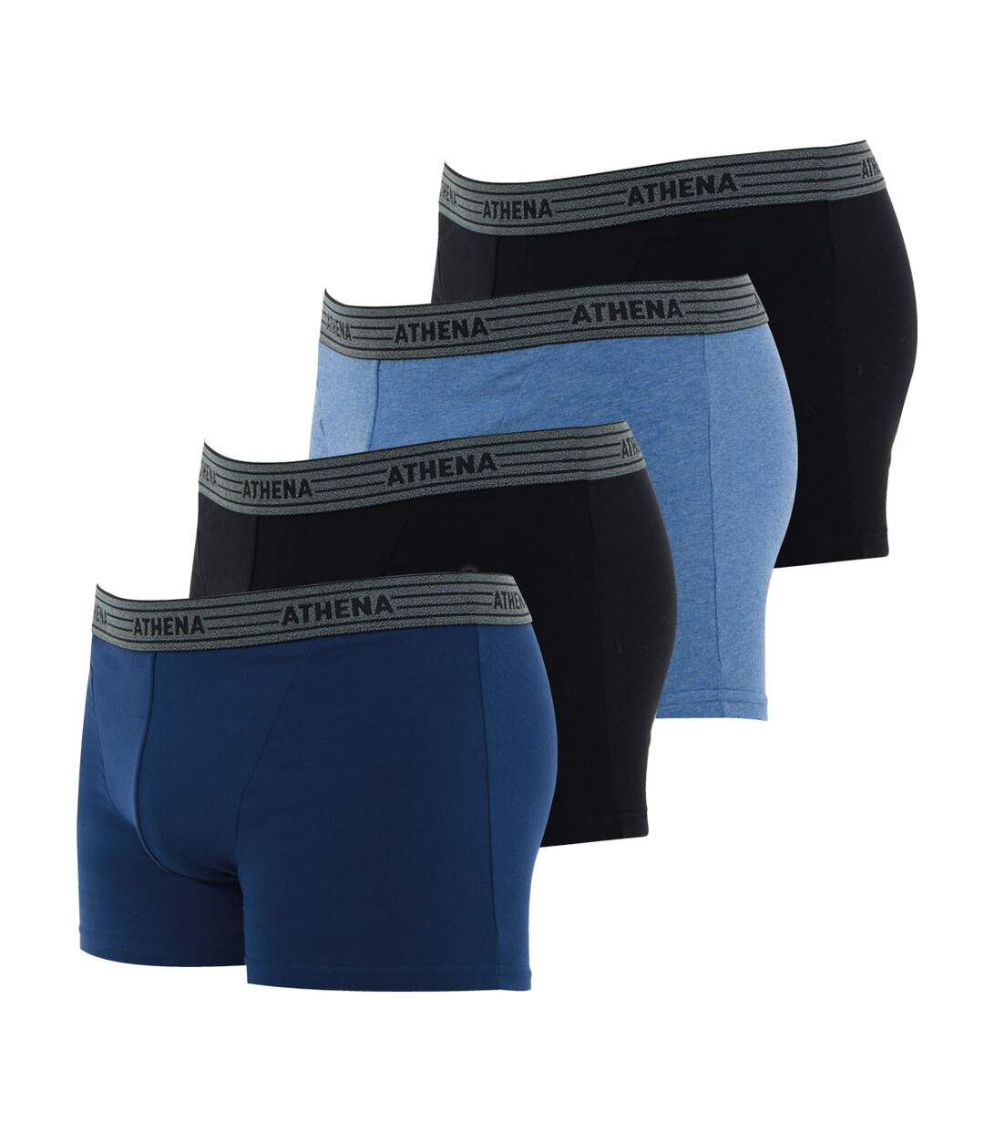 Lot de 4 boxers homme Ecopack