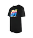 T-shirt Motif/style Multiples Logos Homme Noir Love Moschino-3