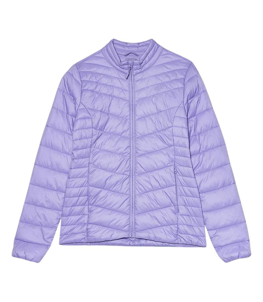 Doudoune Matelassée F094 Femme Violet Clair 4F-1