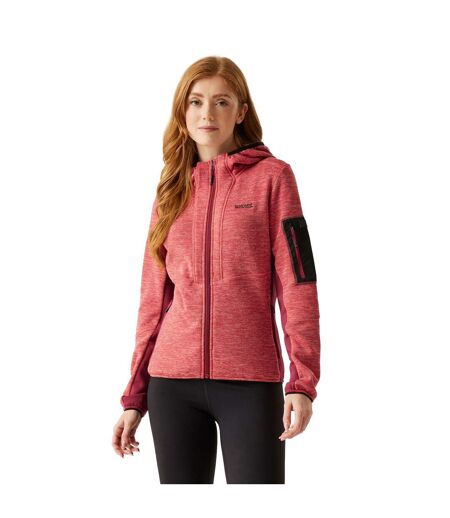 Veste Polaire Kemilia Femme Rouge Clair Rouge Foncé Regatta