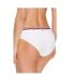 Bas De Maillot De Bain Motif/style Rayures Contrastées Femme Blanc Tommy Hilfiger-4