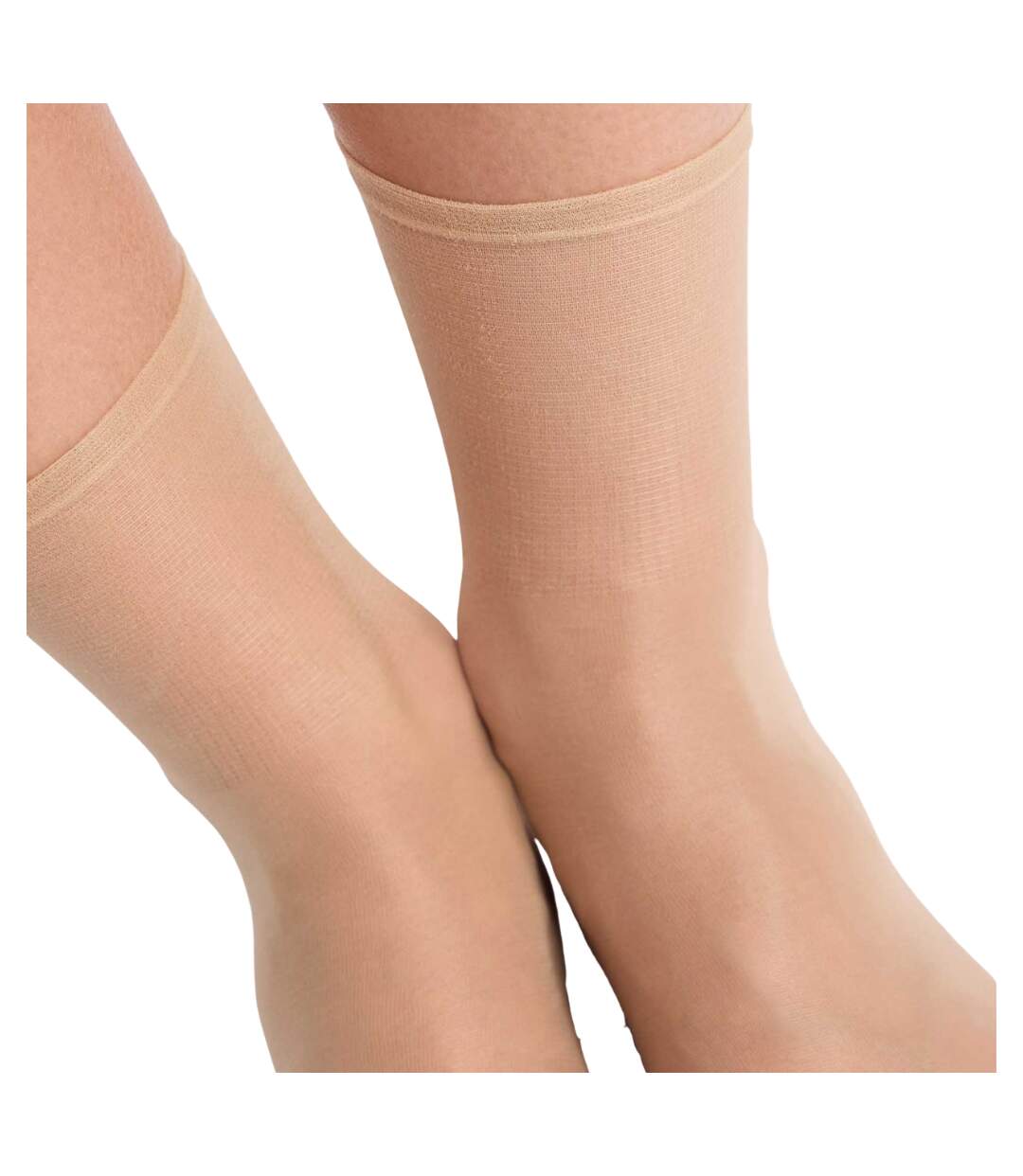 Lot de 2 Socquettes Transparents 20D Beauty Resist-3