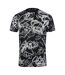 T-shirt Motif Graffiti Homme Noir Cavalli Class-1