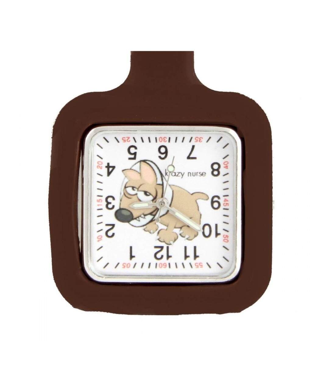 Montre Infirmière Originale Silicone Chien KRAZY 69