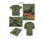 Tee-shirt Chasse Homme Ledertys LY0599K Kaki avec Motif Cerf-3