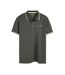 Polo kaki/jaune homme teddy smith pasian 2 - 3xl-1