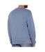 Sweat bleu homme calvin klein jeans badge terry - l-2