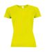 T-shirt Sporty Femme Jaune Néon SOLS-1