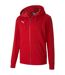 Mens Teamgoal 23 Casuals Full Zip Hoodie Red Puma-2