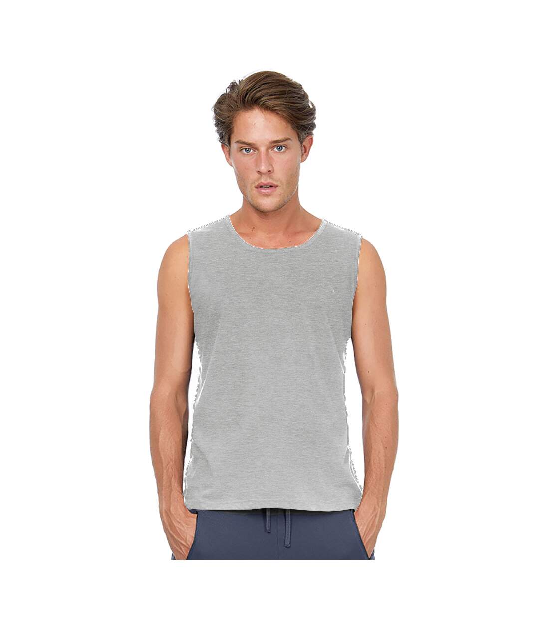 Débardeur sport homme gris sport B&C Move