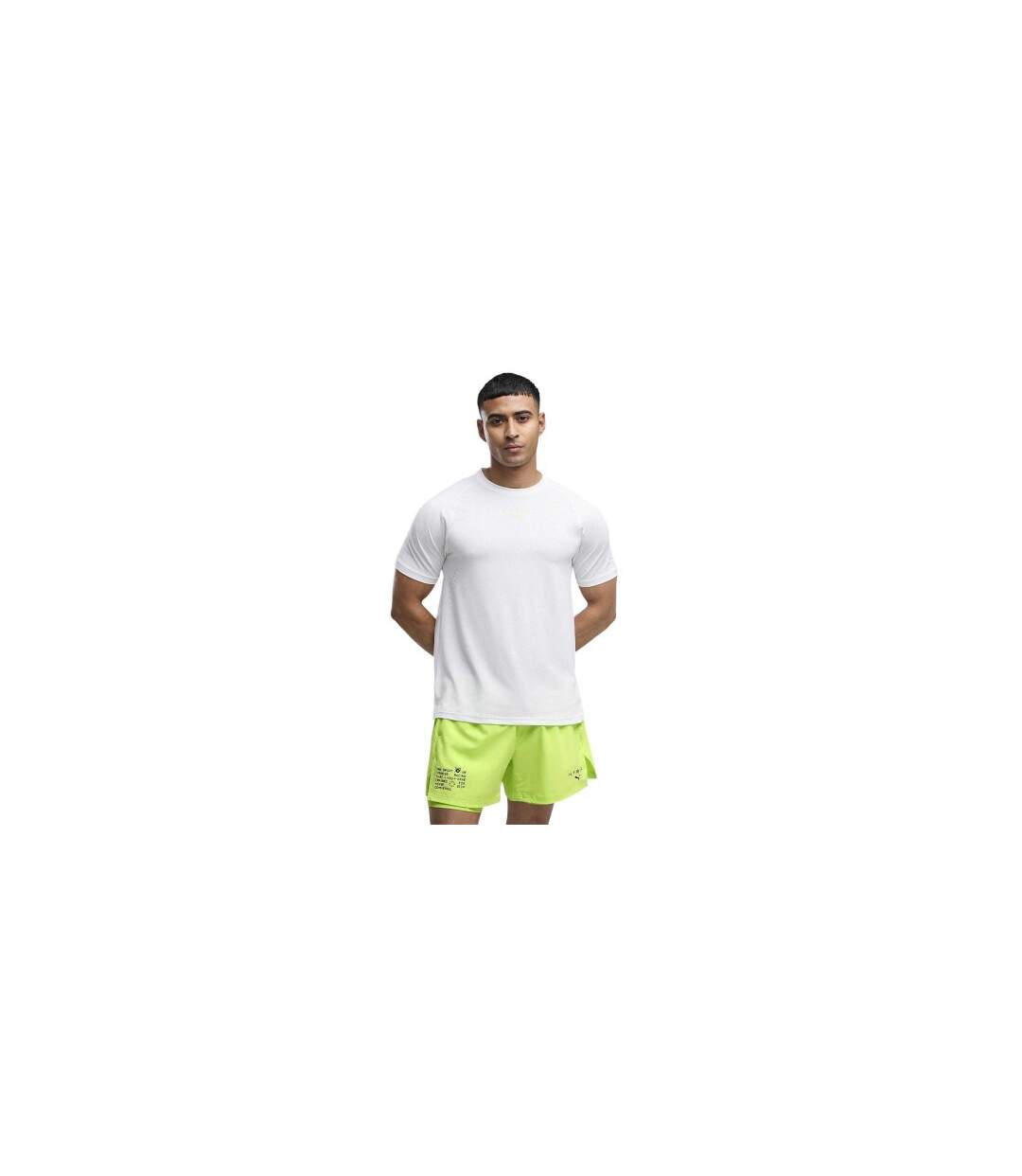 Mens Hyrox Short-sleeved T-shirt White Puma-1