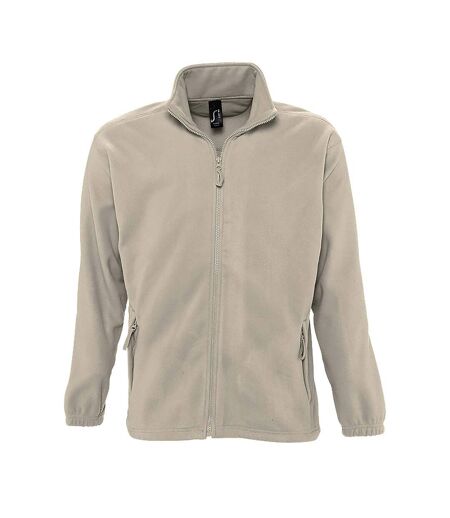 Veste Polaire North Homme Beige SOLS