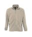 Veste Polaire North Homme Beige SOLS-1